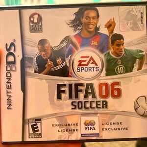 Nintendo DS FIFA 06 soccer